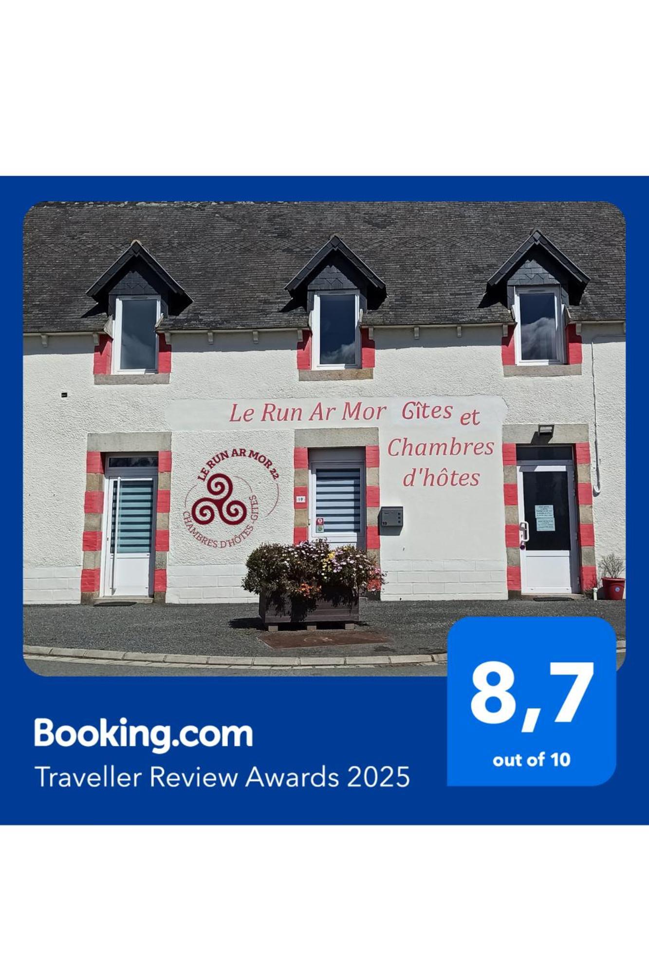 Le Run Ar Mor 22 Bed and Breakfast Locquémeau Eksteriør billede